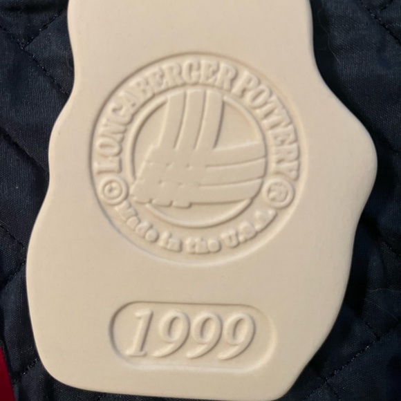 NIB Longaberger pottery cookie molds - Picture 4 of 7